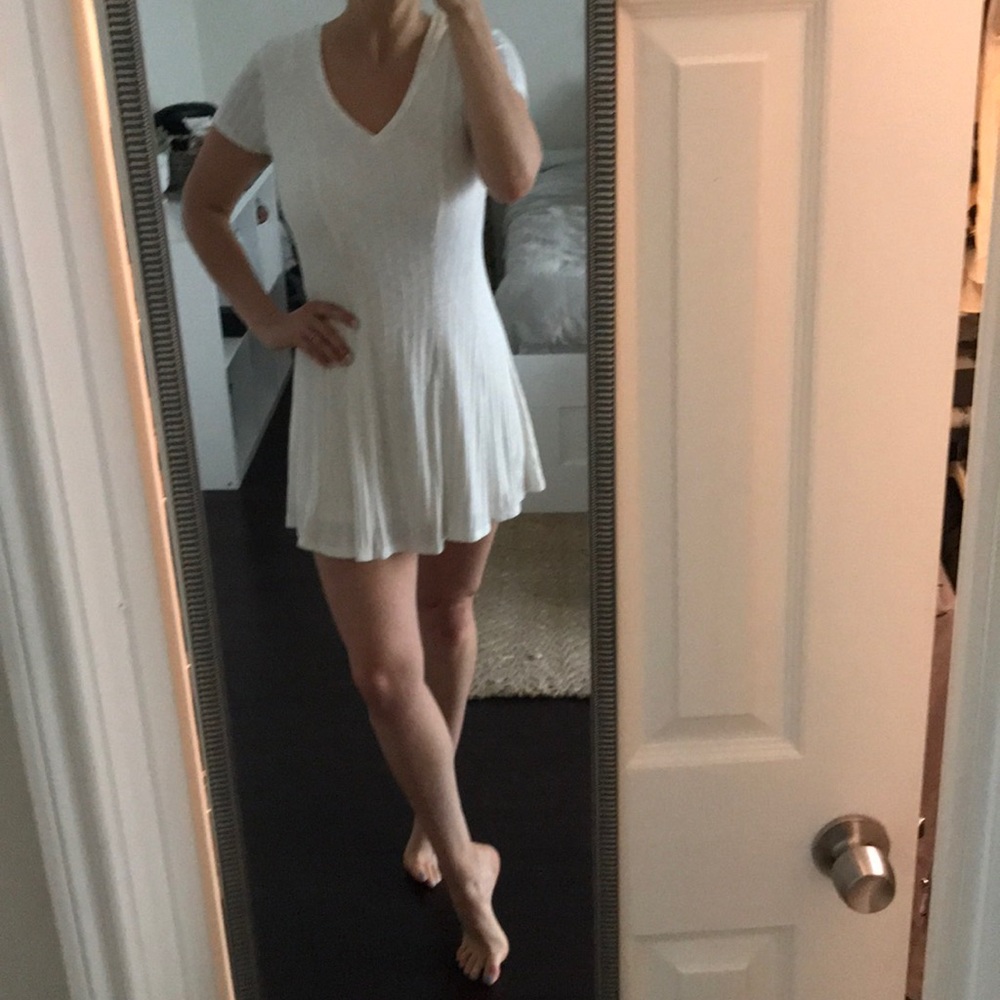 DOLAN white, double lined dress.